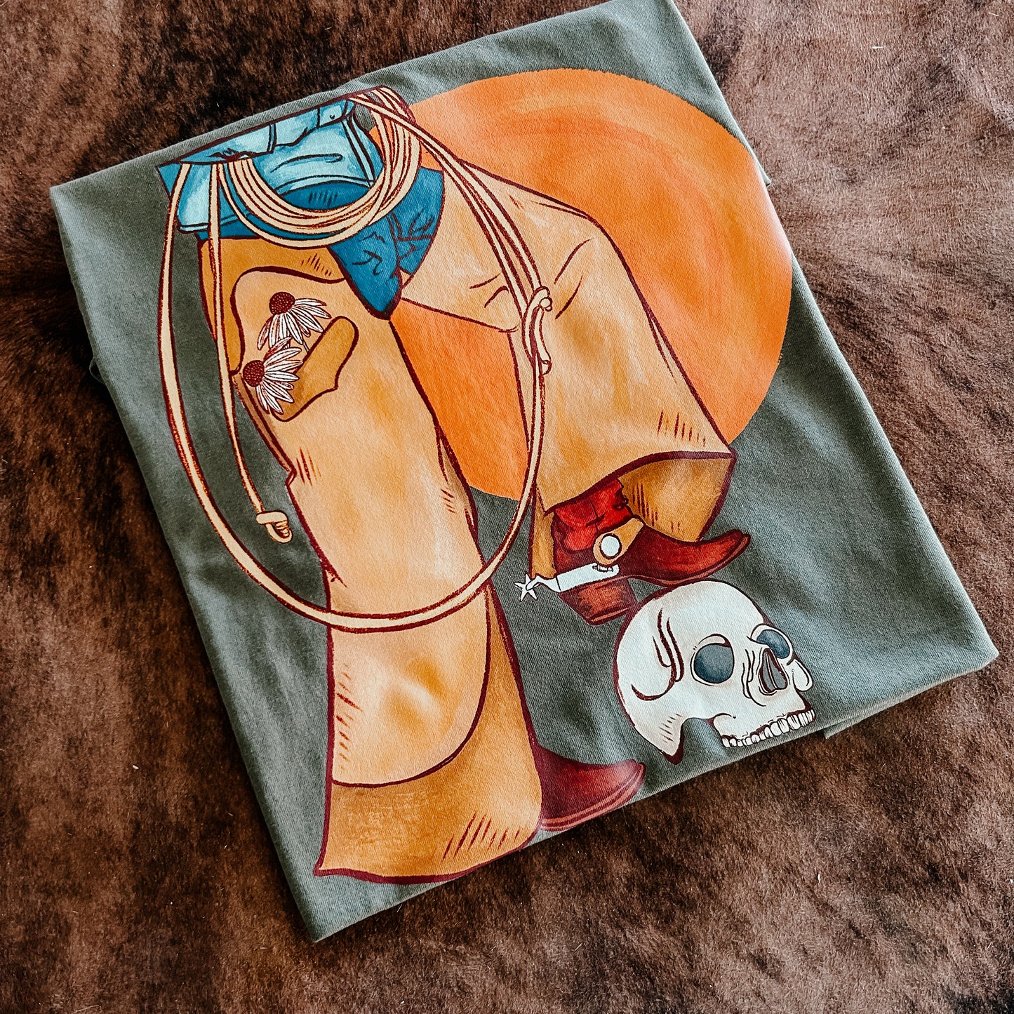 Dusty Leathers Tee