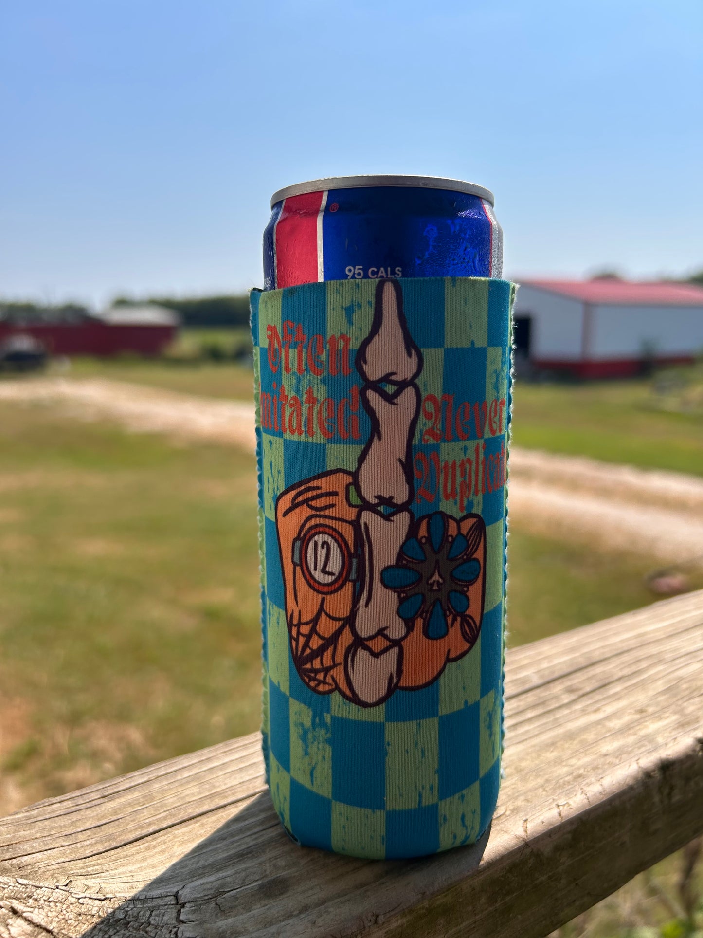 Never Duplicated Koozie