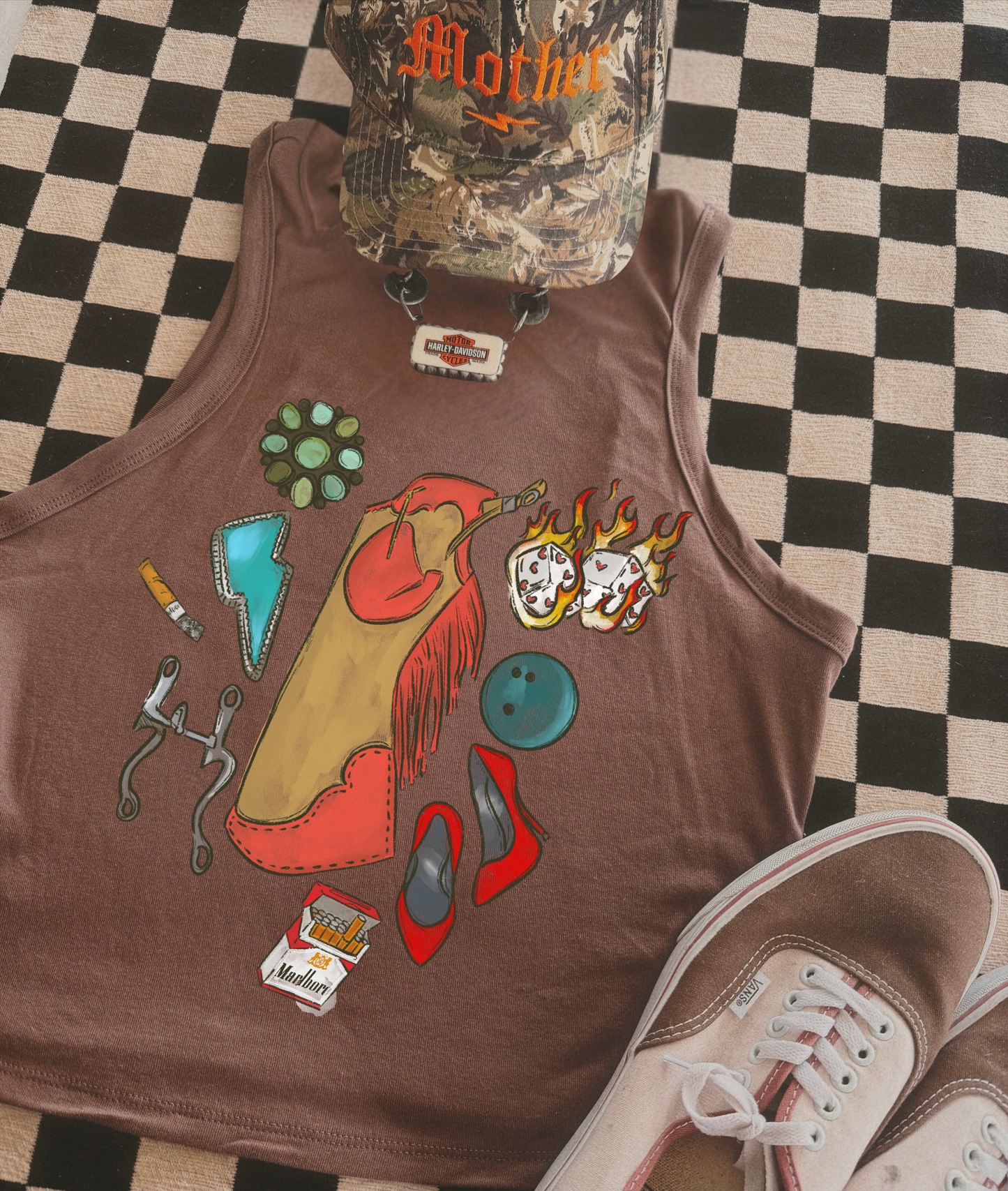 Smoke break Rodeo tank