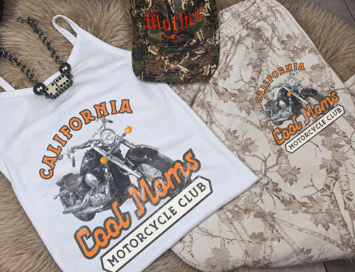 Cali Cool Moms Moto club tank set