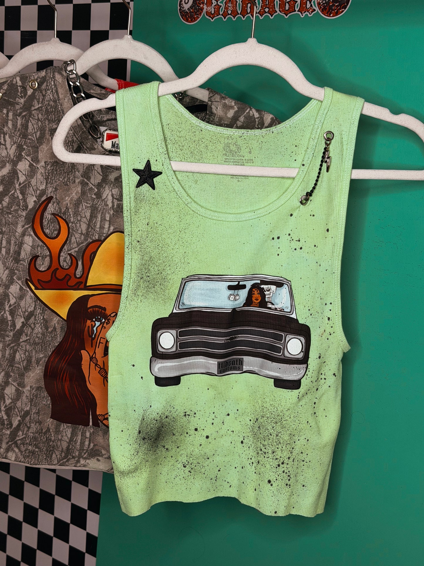 TIL Death Customs custom tank -Large