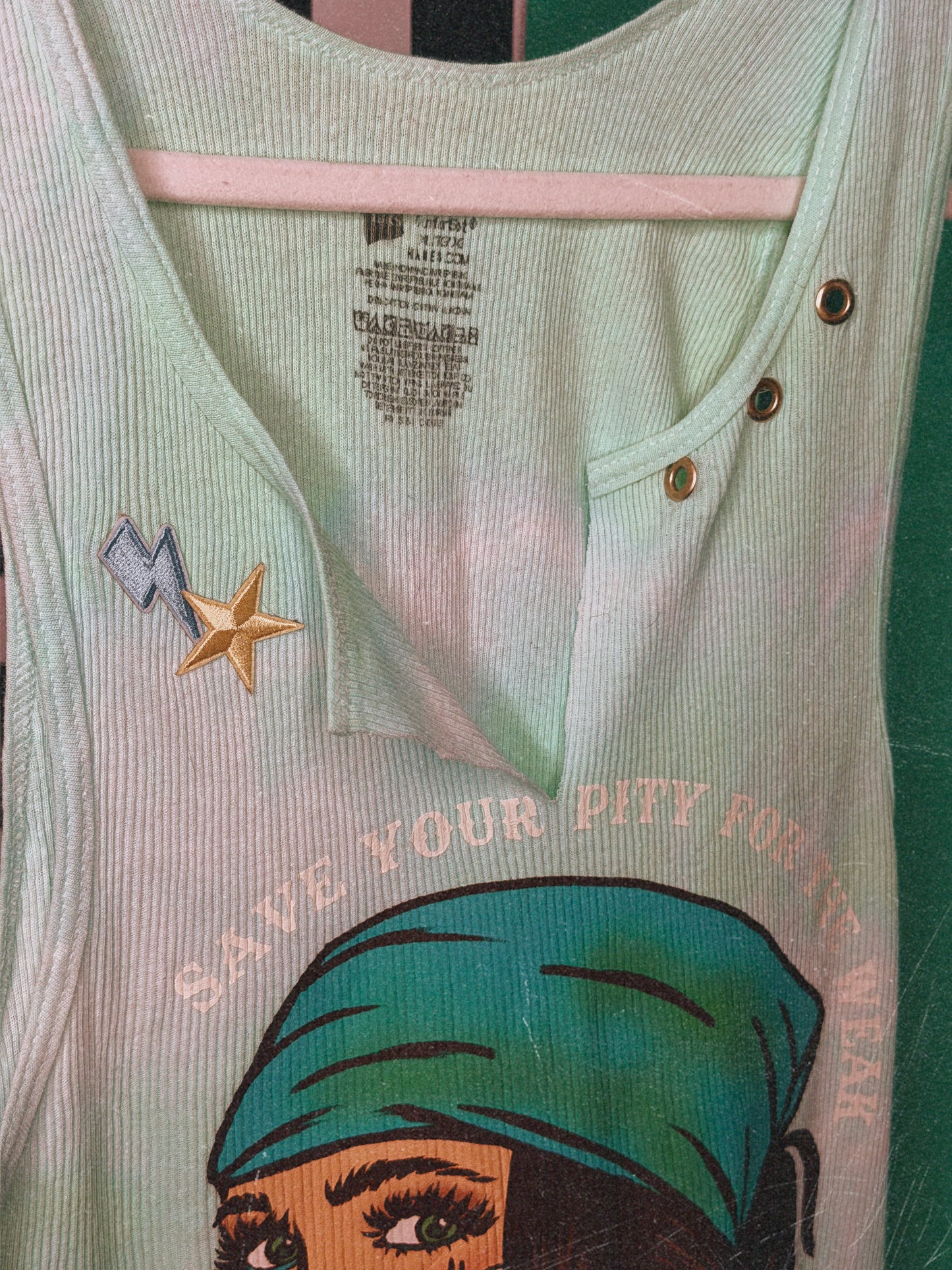 Save your Pity Tank-size xl
