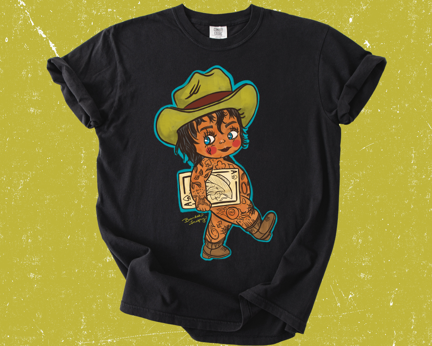 Stamp-ede Frankie tee