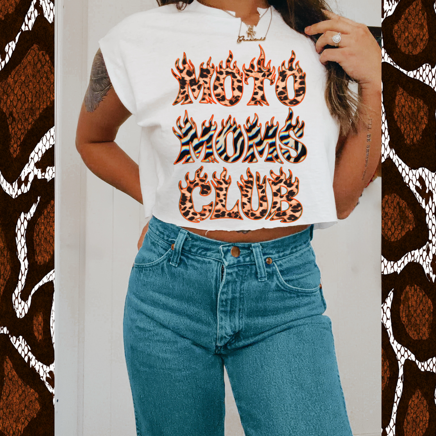 Moto Moms Club tee