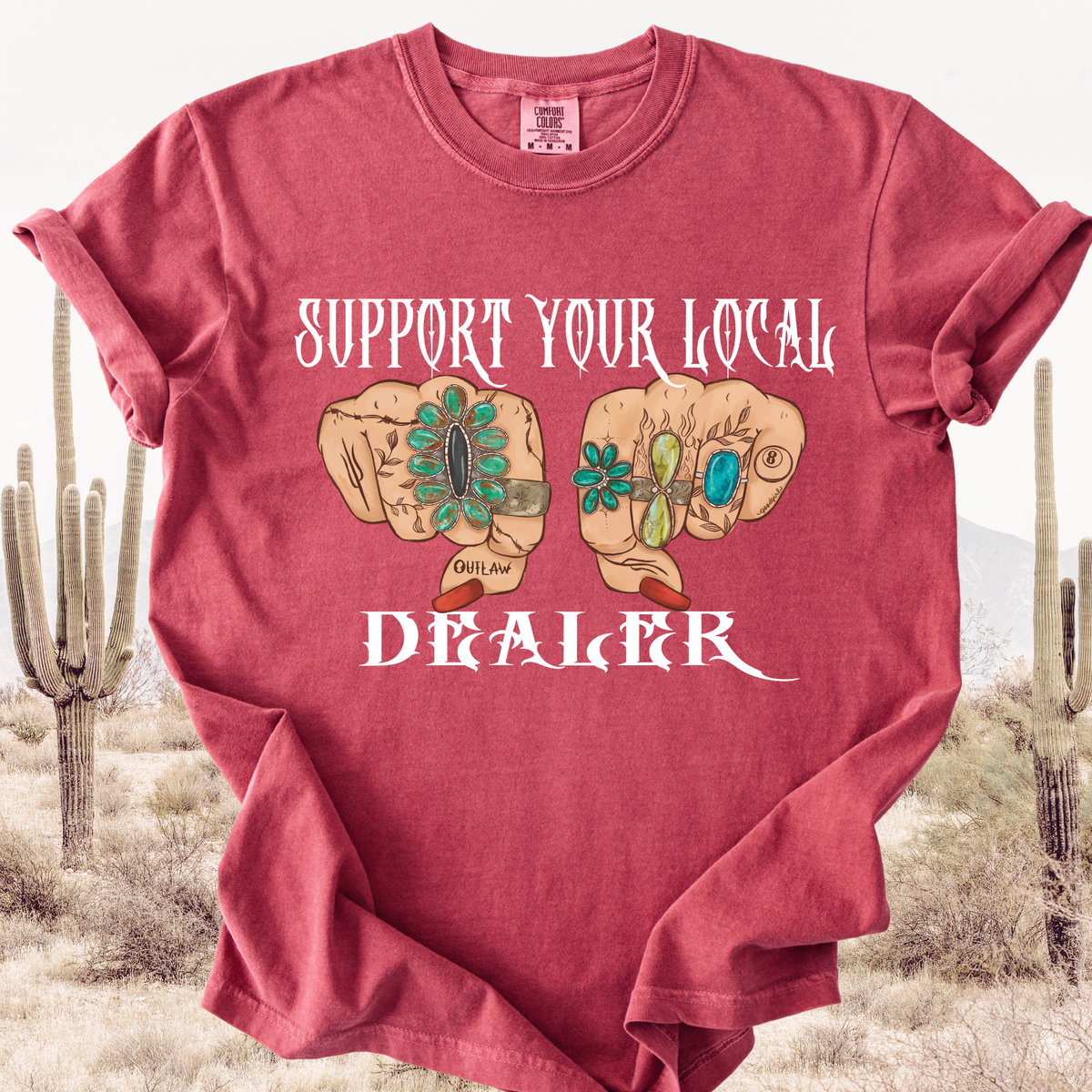 Support Local Dealer tee