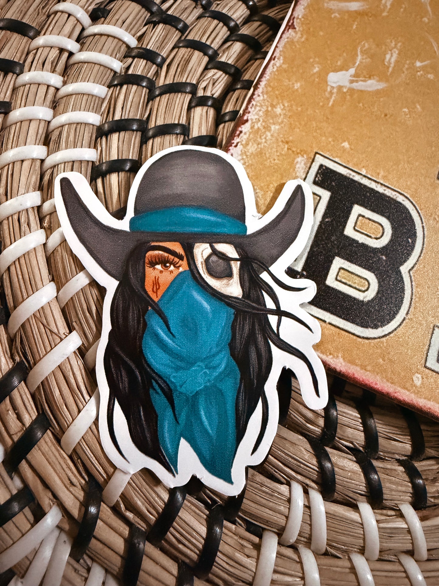 Unbothered sticker