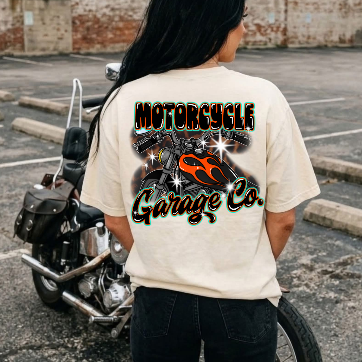 Motorcycle Garage Co tee