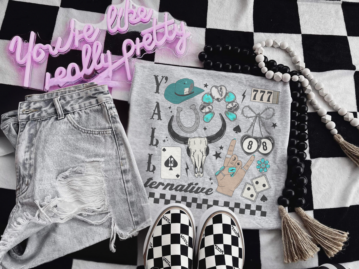 Yallternative sublimation tee