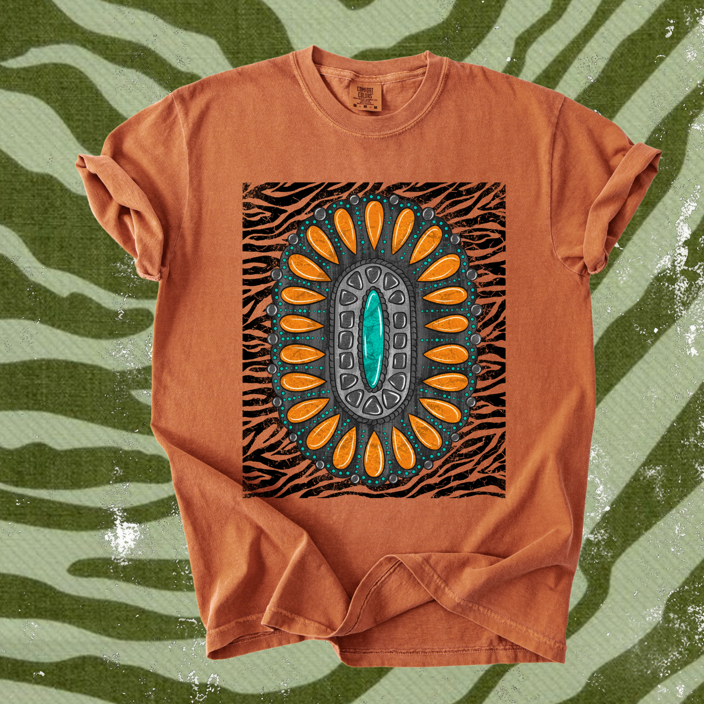 Zebra Jewel tee