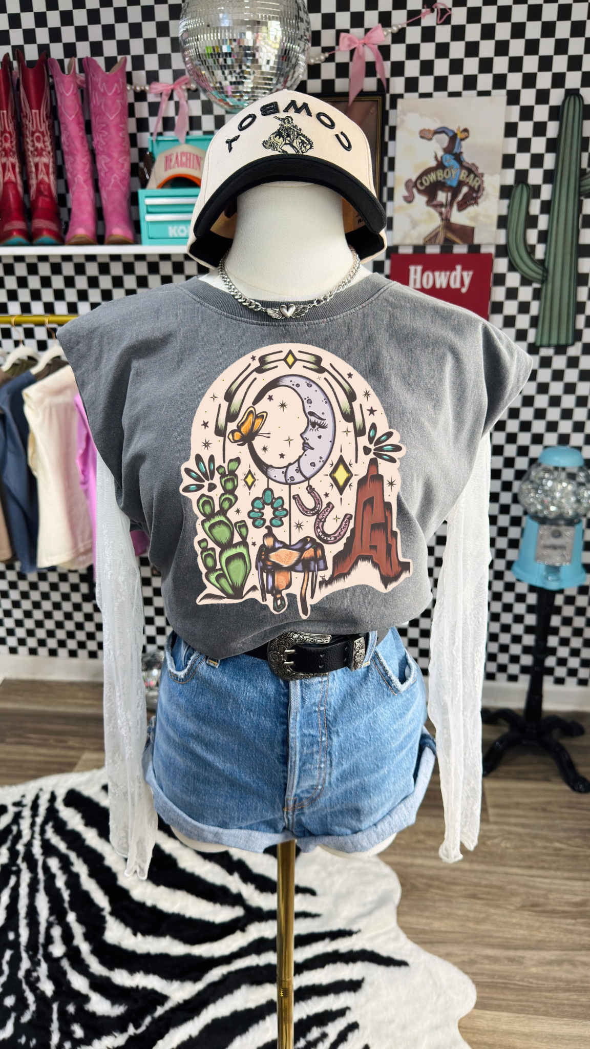 Lunar Outlaw muscle tee