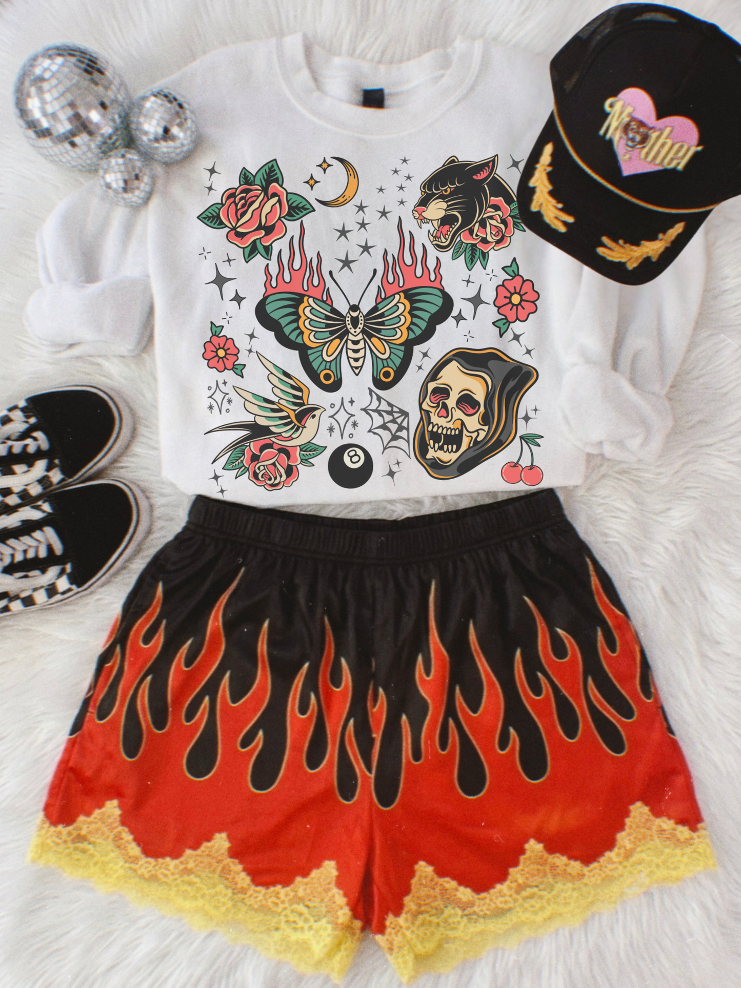 Tattoo Flash collage crew