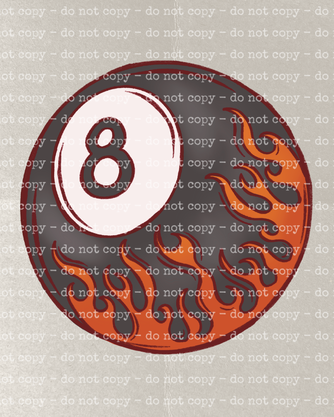 FLAMIN 8 DTF TRANSFER
