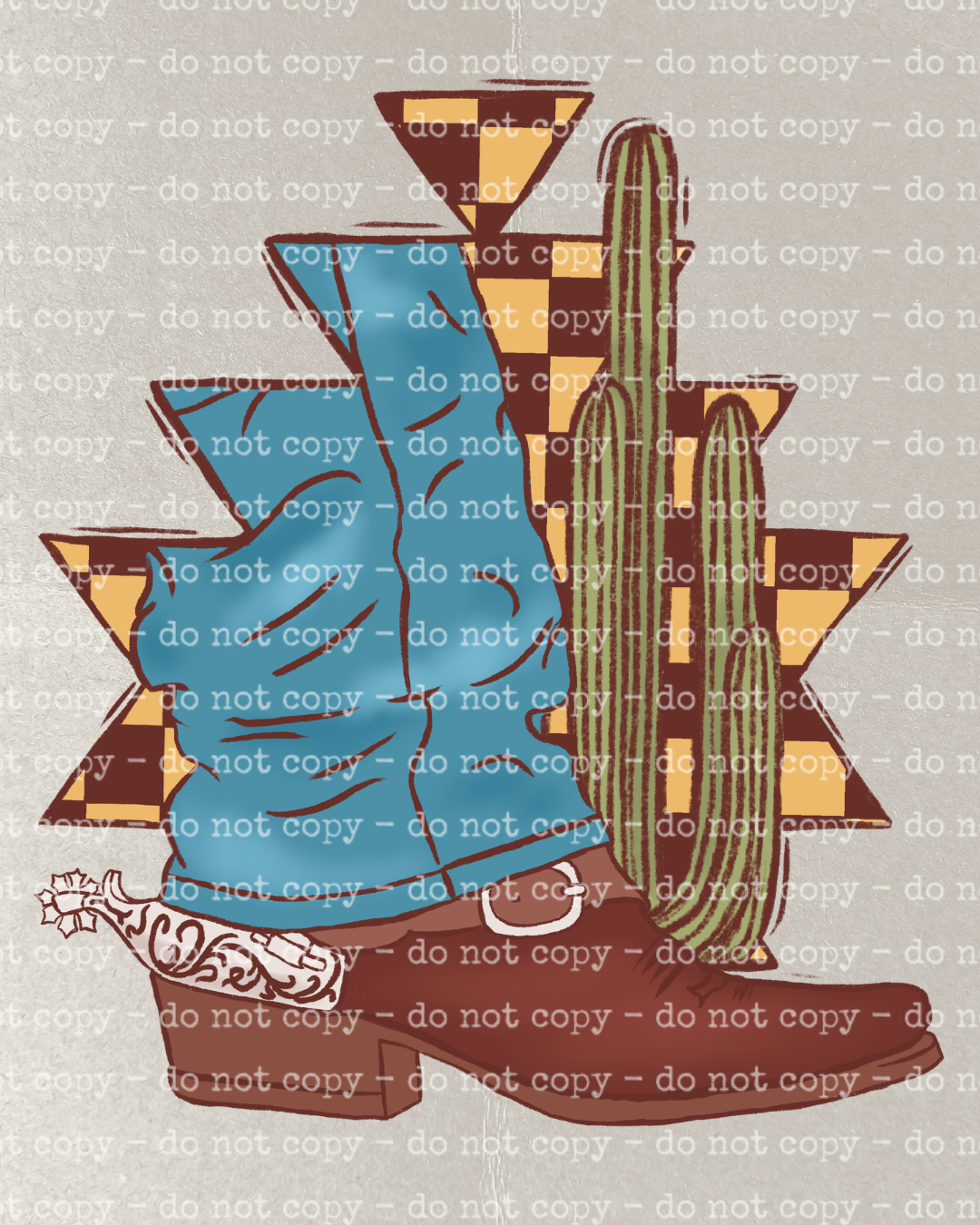 COWBOY BOOTS TRANSFER