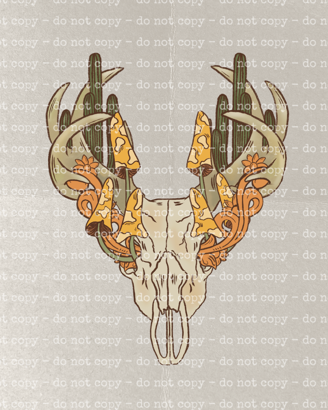 BOHO BULLSKULL TRANSFER