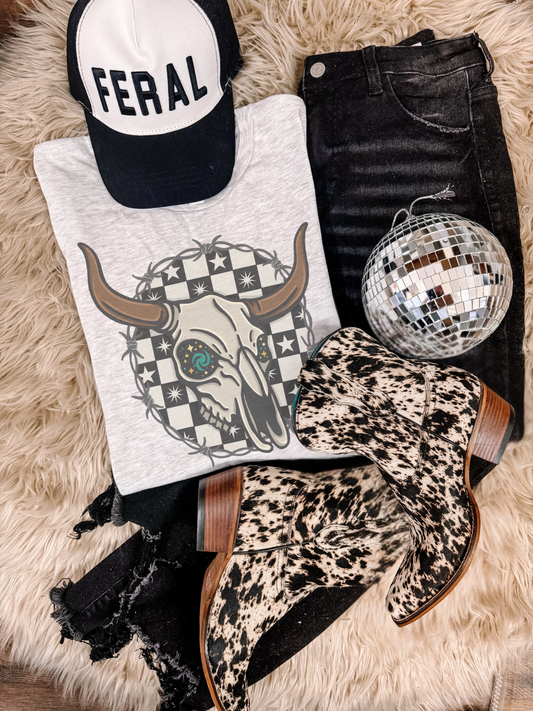 Stardust steer sublimation tee