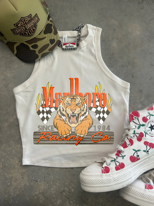 Marlboro Racing Ribbed Racer Tank