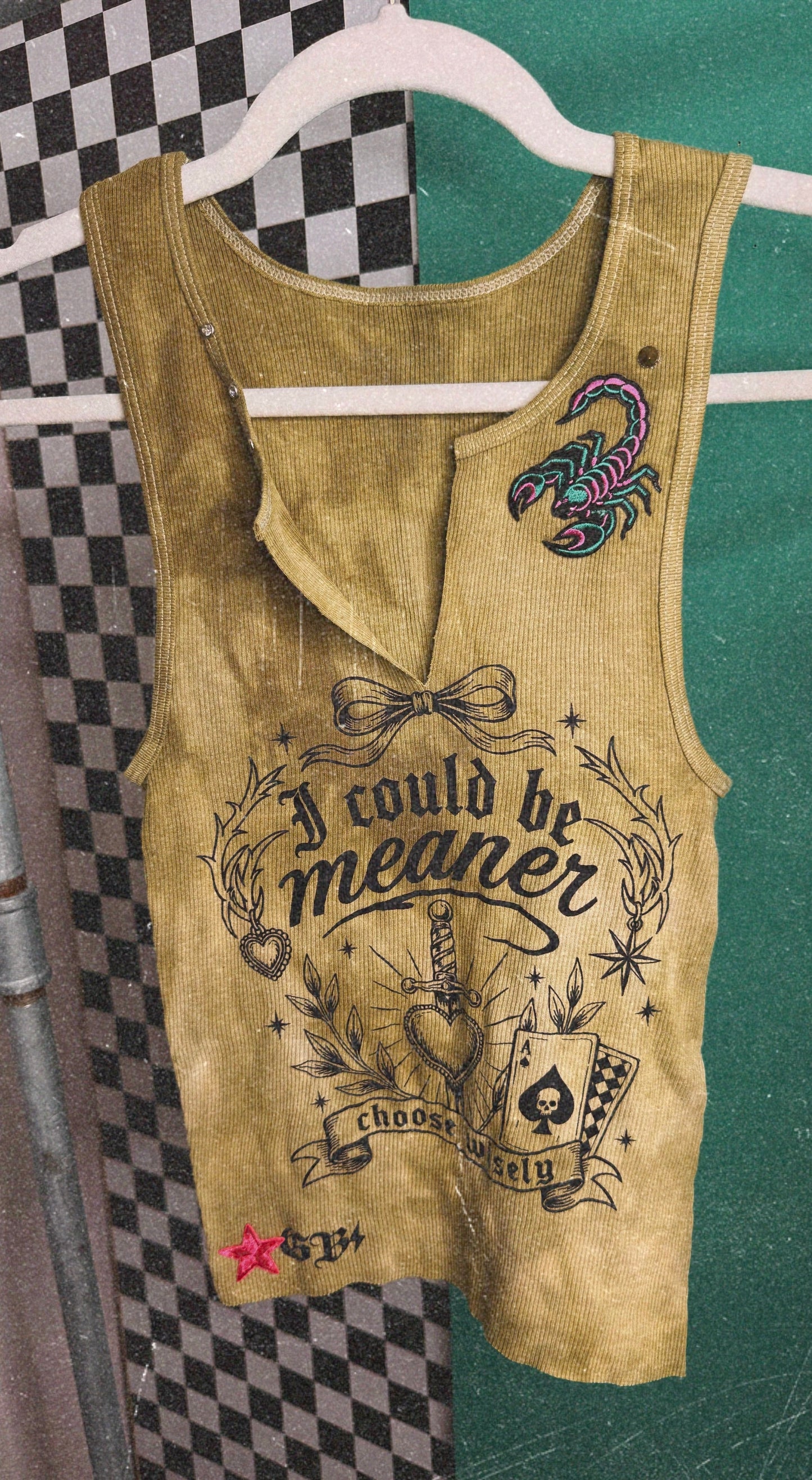 Could be Meaner Custom Tank-Small
