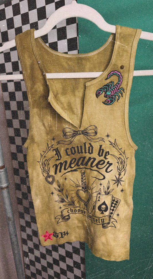 Could be Meaner Custom Tank-Small