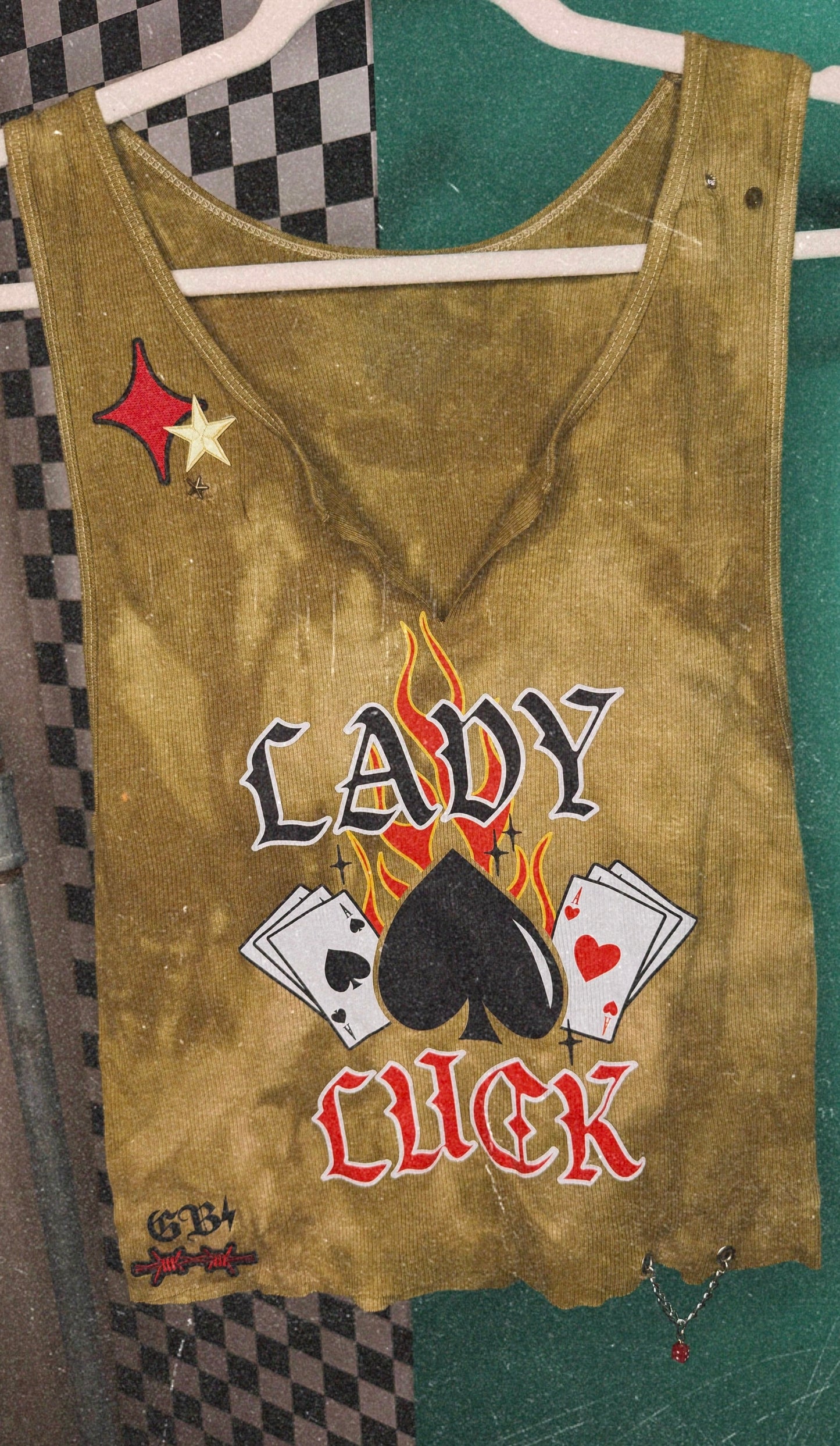 Lady Luck Custom Tank-2X