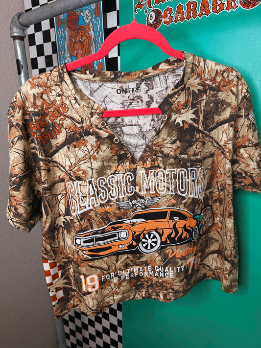 Camo Motorsports tee-Large