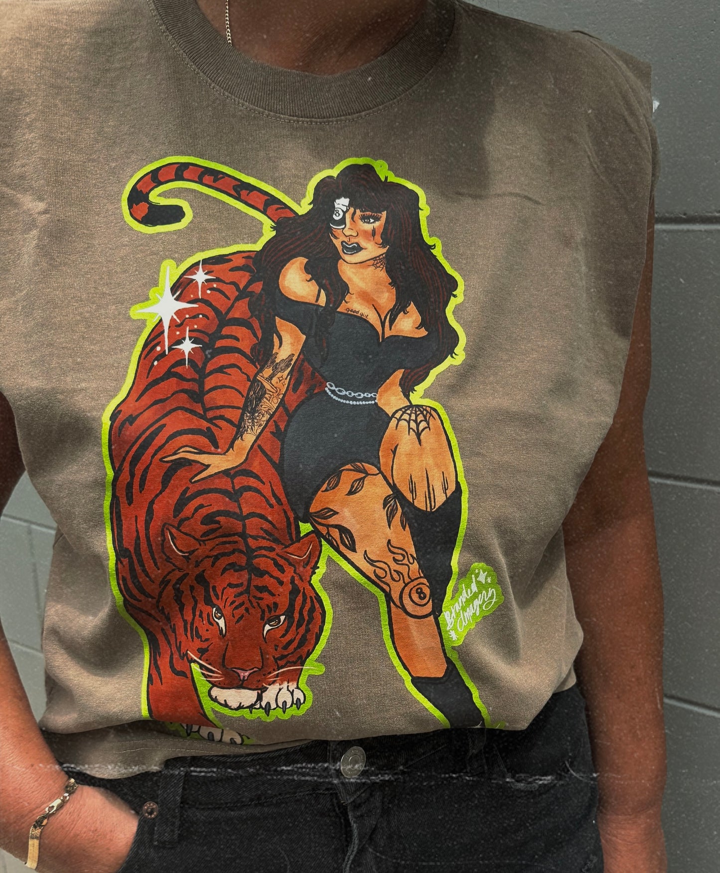 Karma is her Name Muscle tee