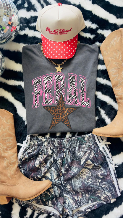 Feral star tee