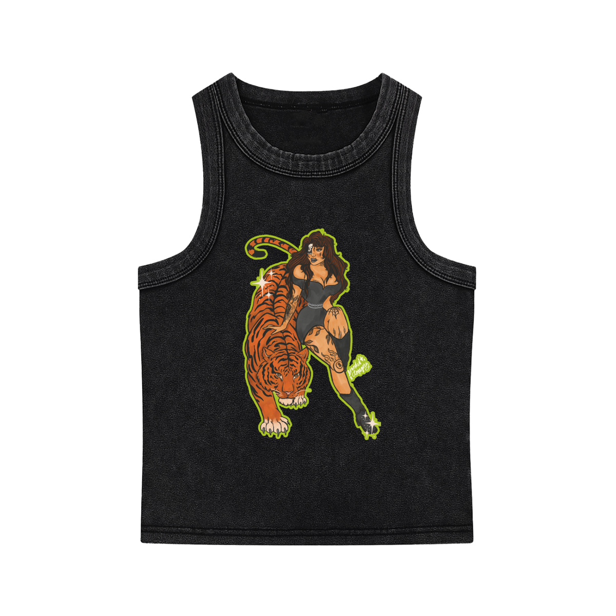 Shes Karma Snow Washed Tank Top