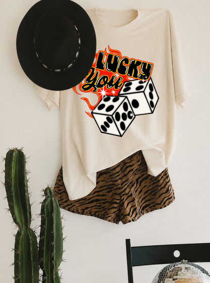 Lucky You tee