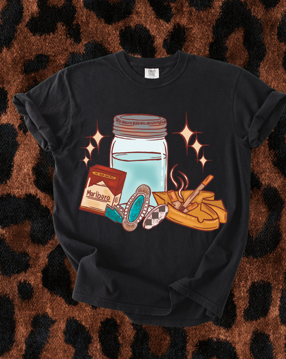 Marlboros and Moonshine tee