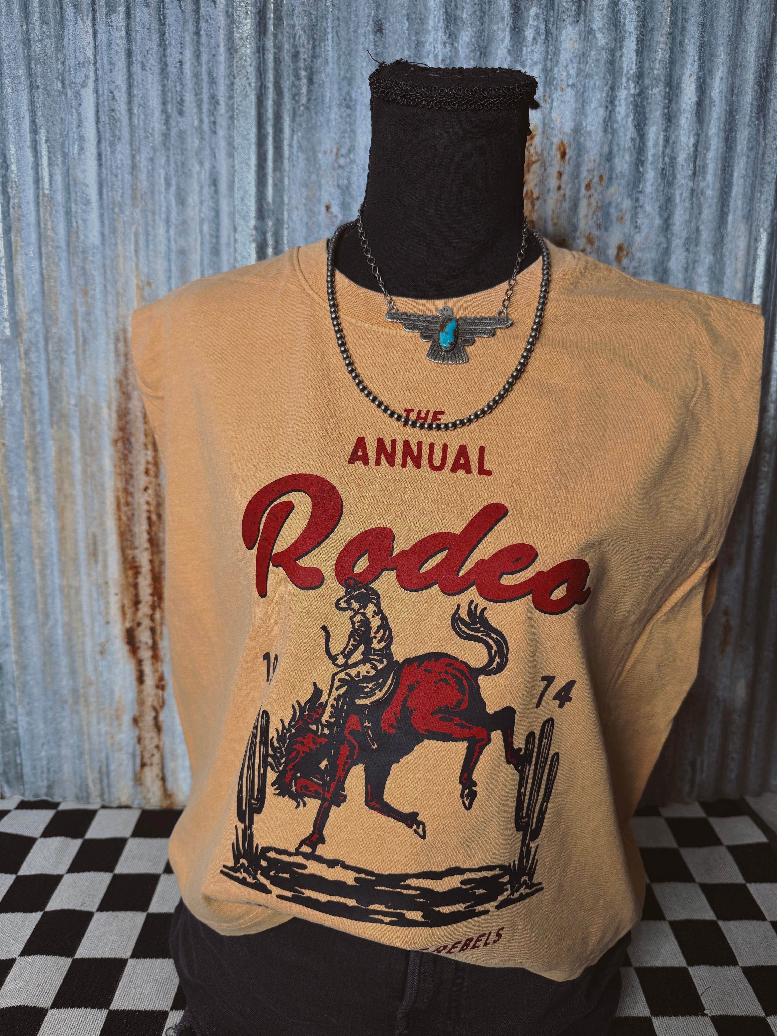 Collegiate Rodeo Merch Annual Rodeo Muscle tees – Up in Smoke Outlaw Co.