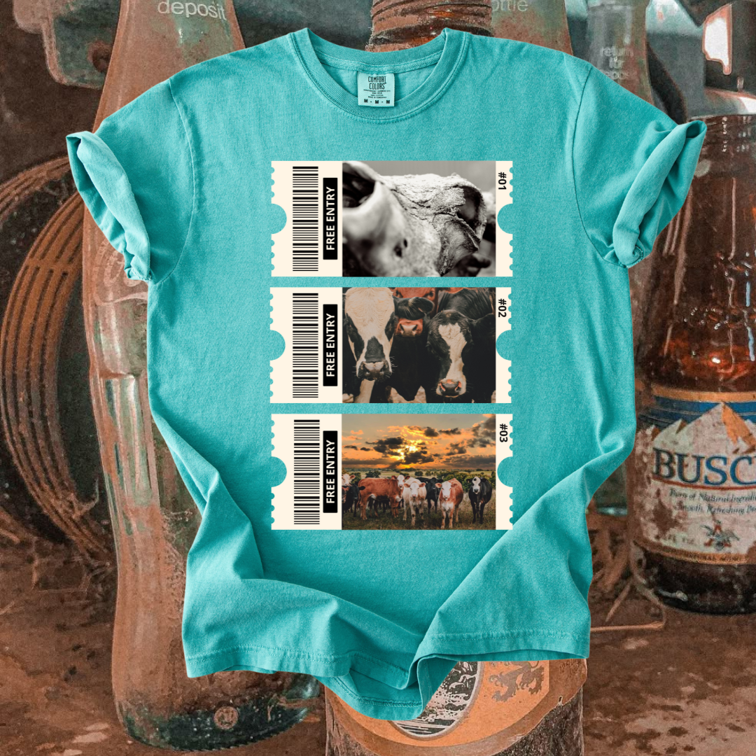 Free entry tee