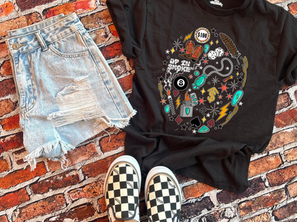 Up in Smoke Birthday Collage Tee
