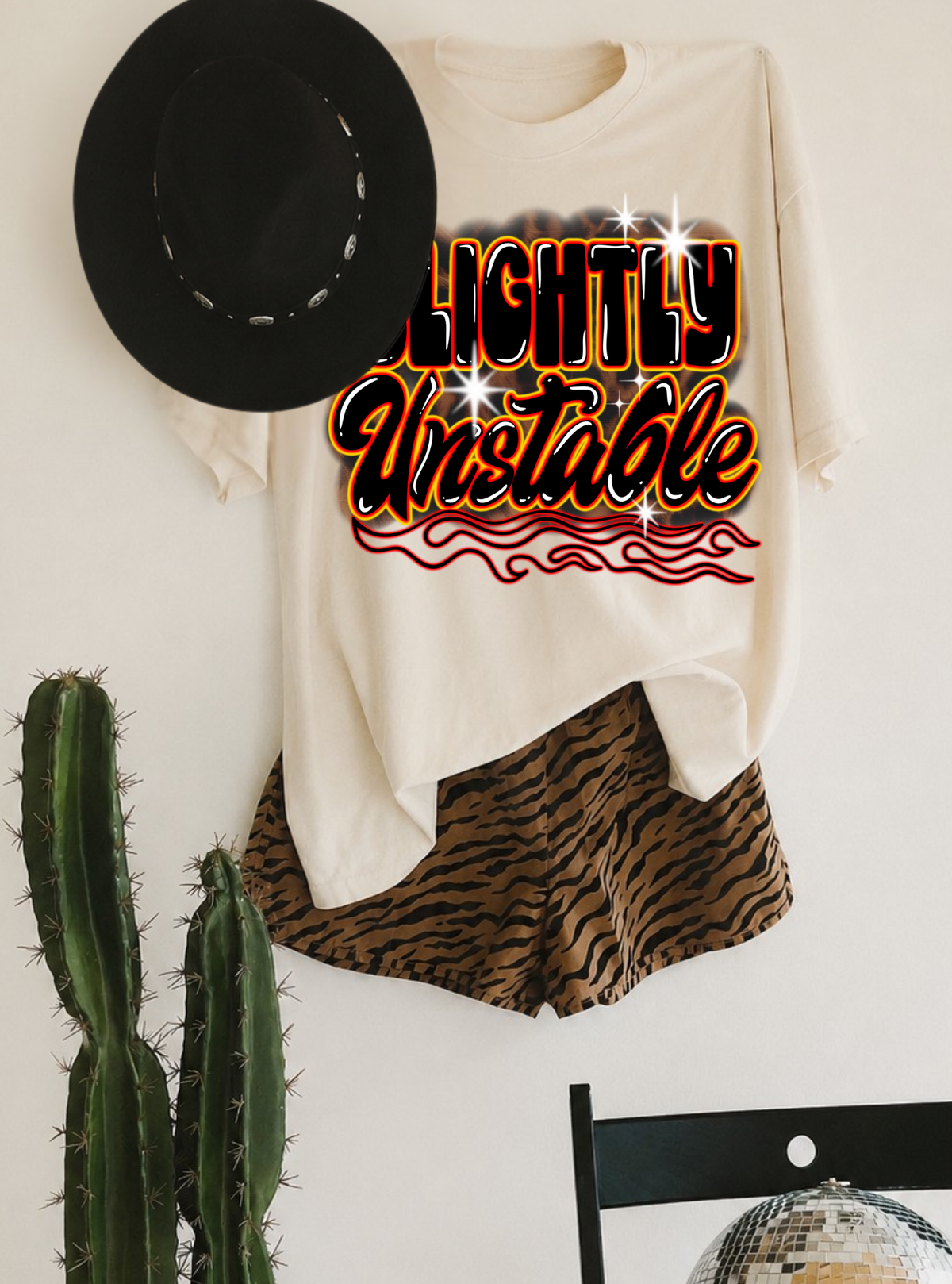Slightly unstable tee