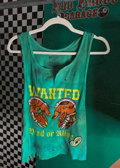 Wanted Dead or Alive custom tank -2x