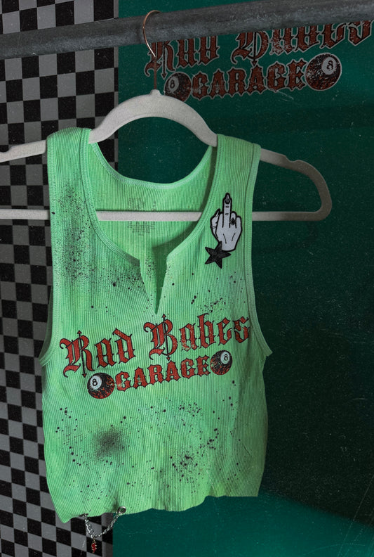 Rad babes garage custom tank -small