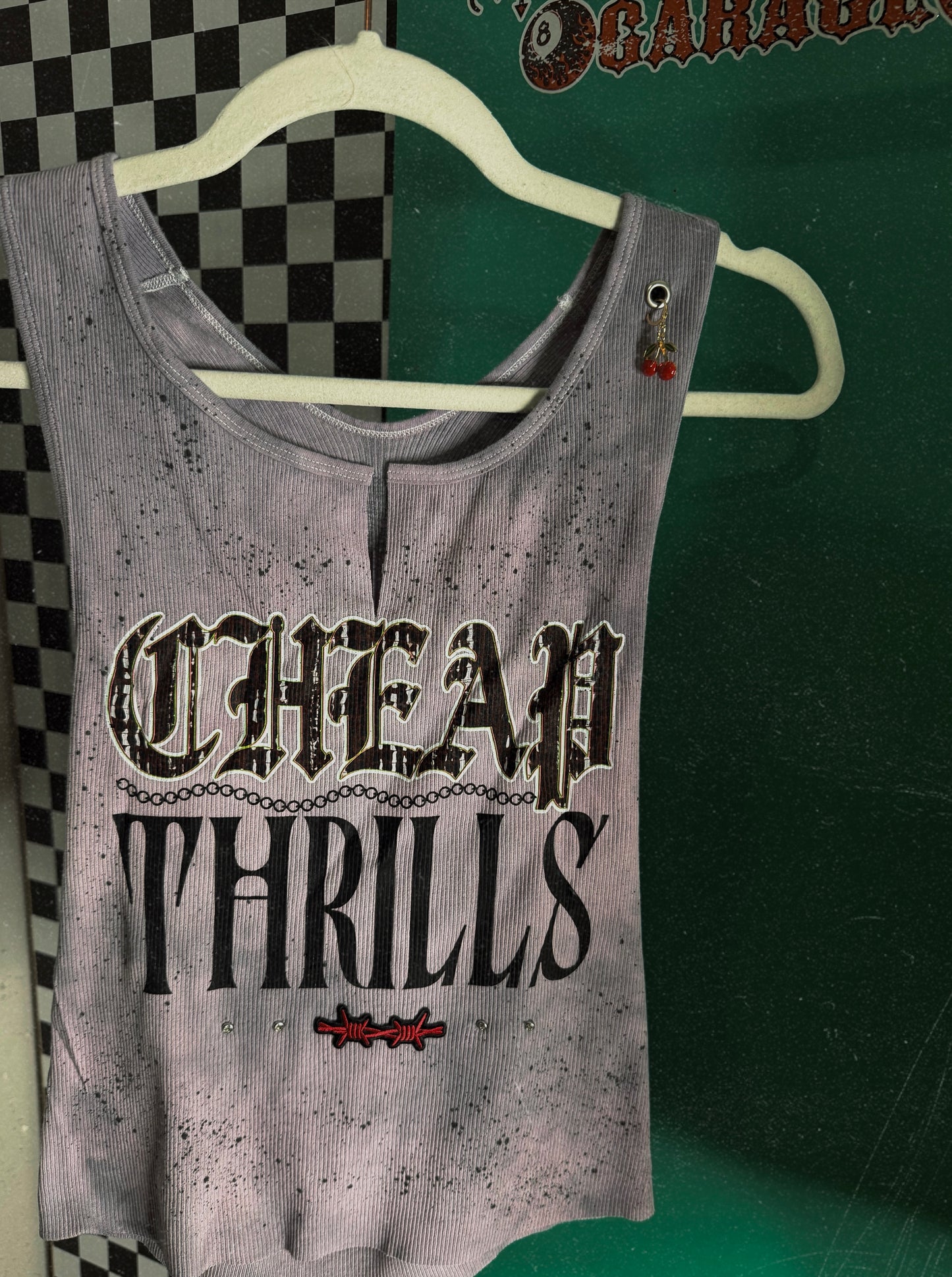 Cheap Thrills custom tank -2x
