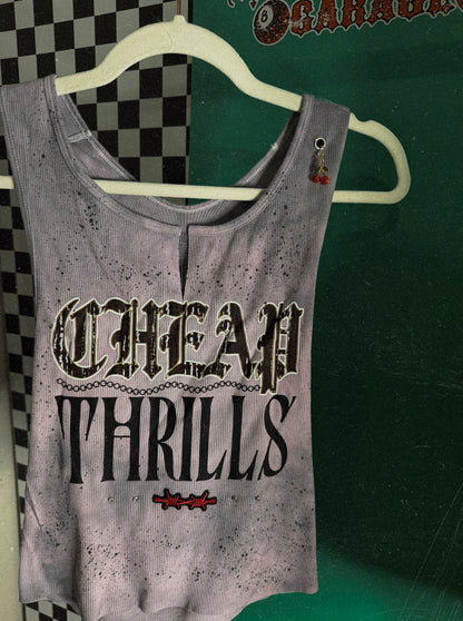 Cheap Thrills custom tank -2x