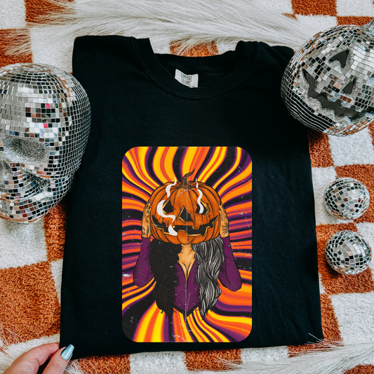 Groovy Pumpkin Head Tee