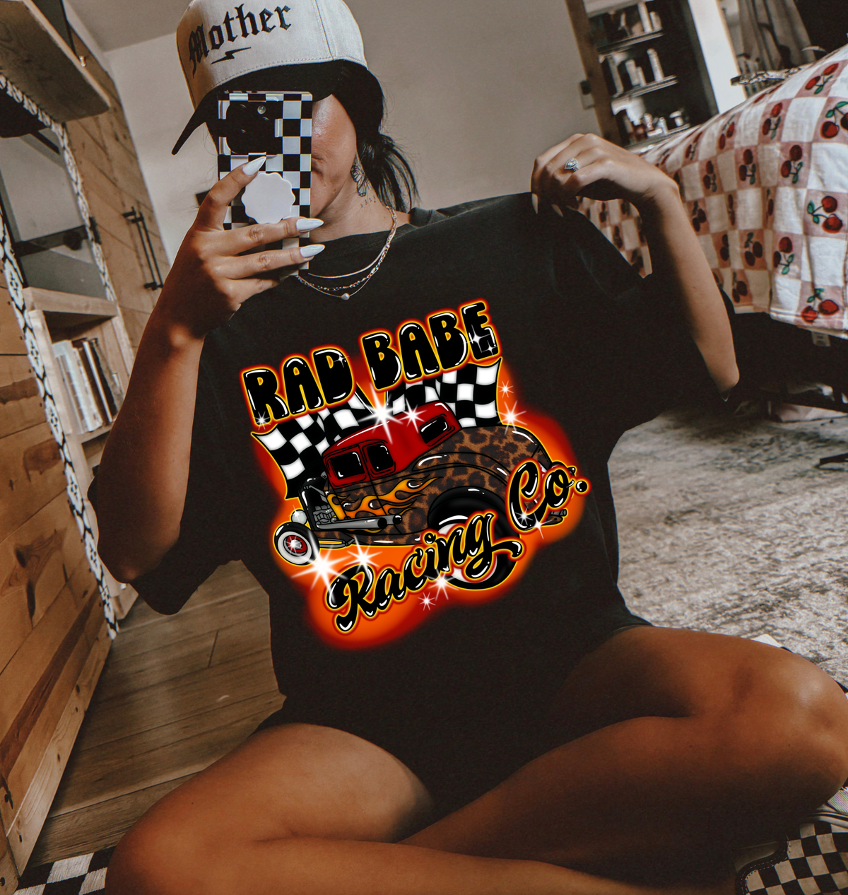Rad Babes Racing co tee