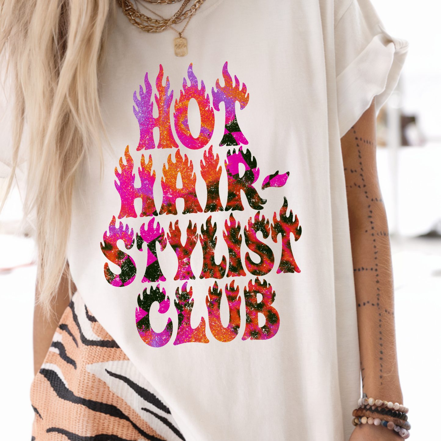 Hot Hairstylist club tee