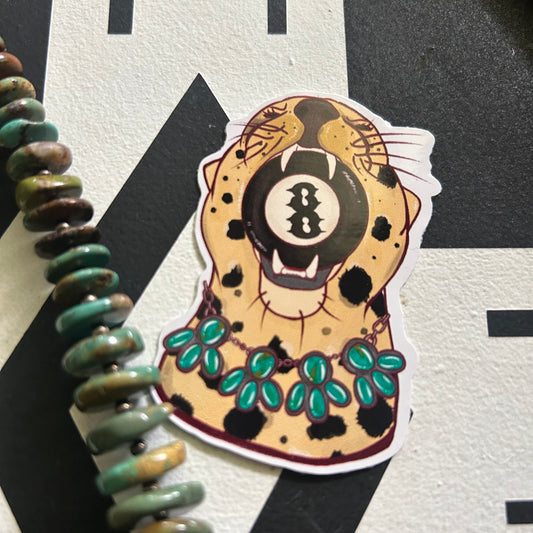 Leopard Sticker