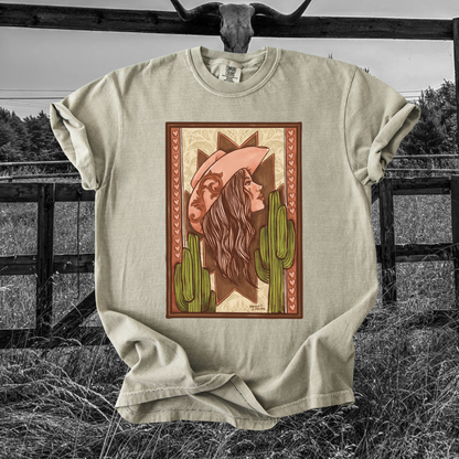 Cactus cowgirl tee