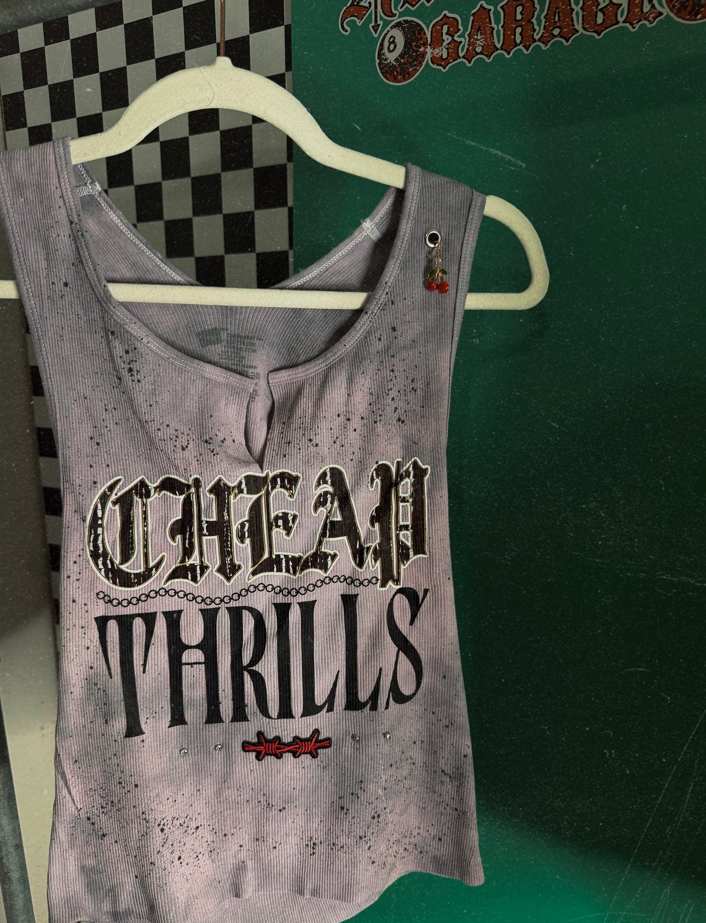 Cheap Thrills custom tank -2x