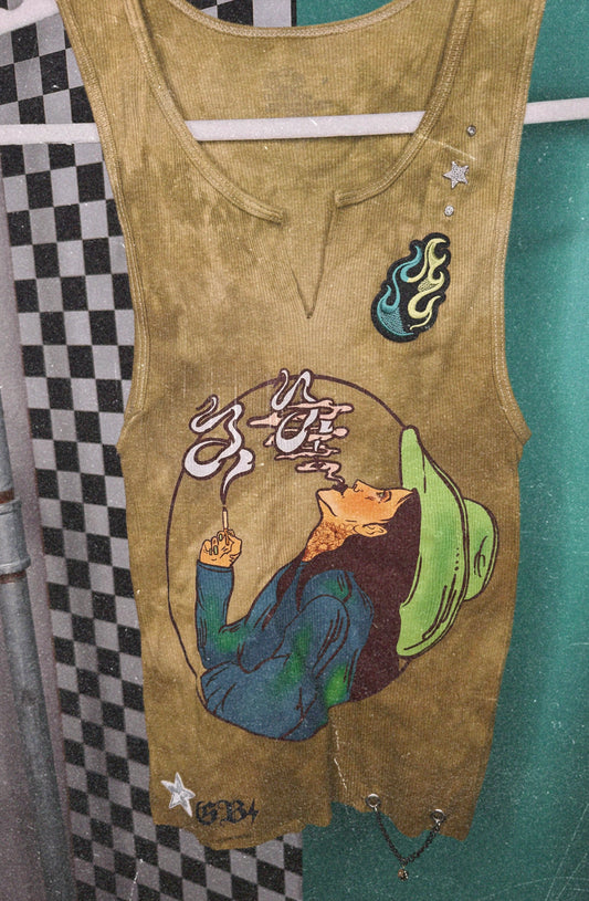 Up in Smoke Custom Tank-Medium