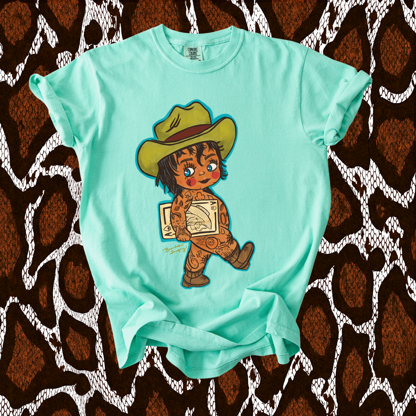 Stamp-ede Frankie tee
