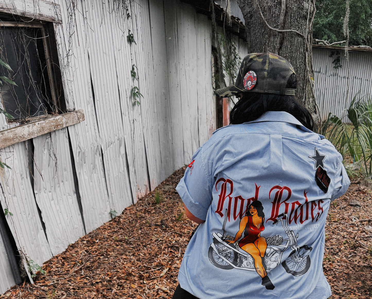 Custom Choppers Button Up- 3X