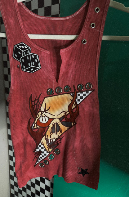 Grunge Bolt custom tank -small