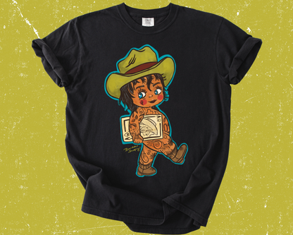Stamp-ede Frankie tee