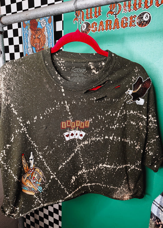 Guilty pleasures bar & casino bleach tee-size XL