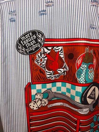 Shop Rat Button Up-size L/XL